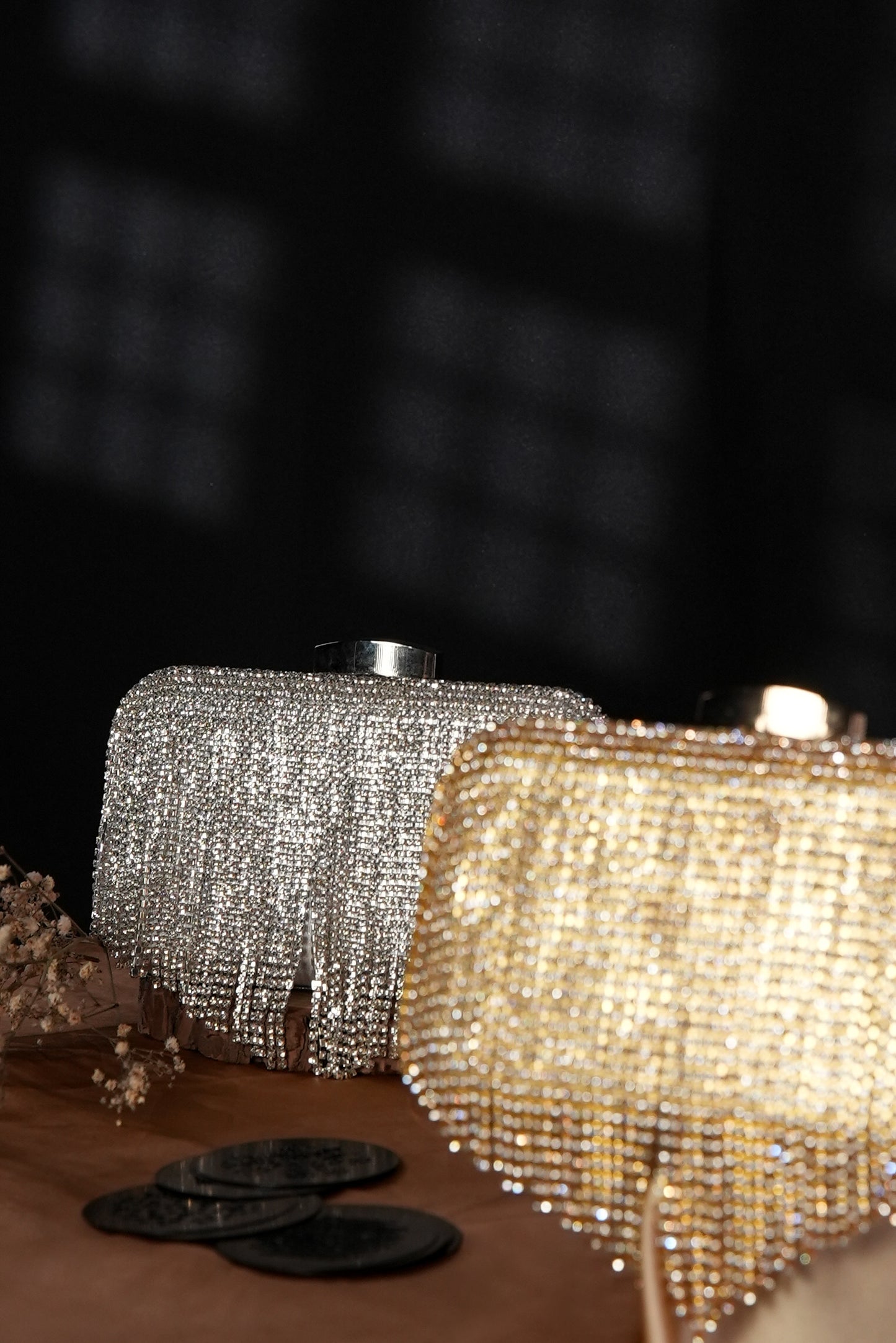 Crystal Taliya Clutch